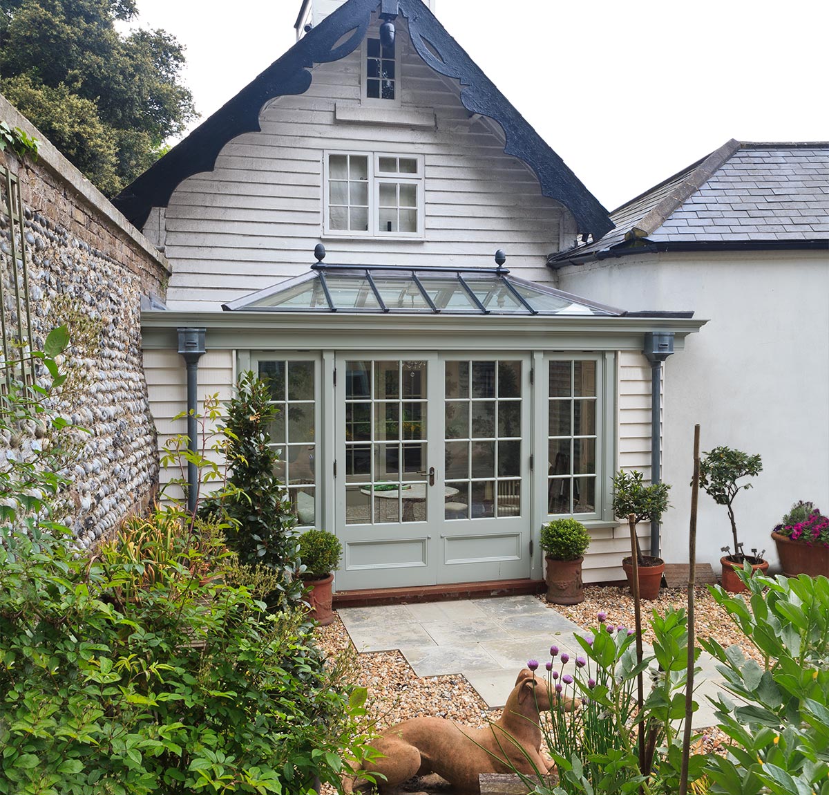 Example of a smaller conservatory