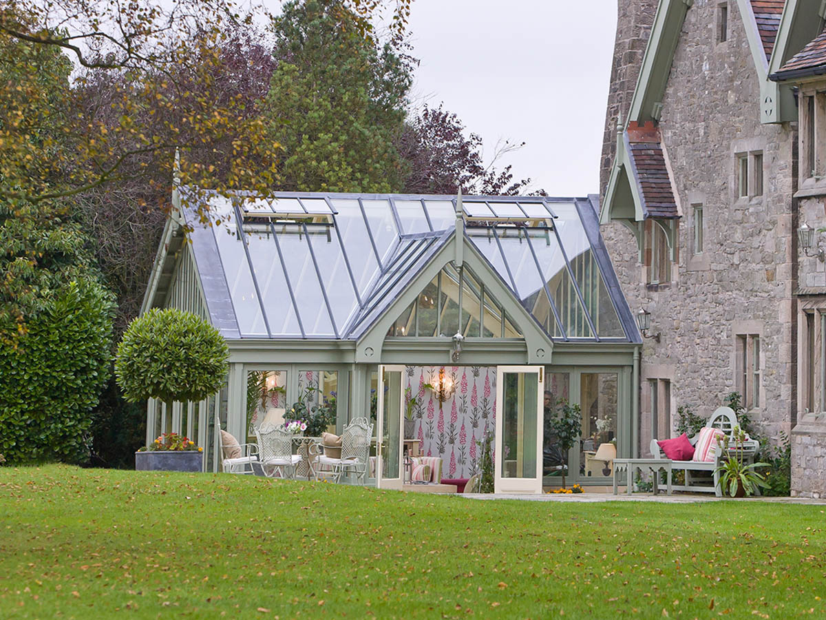 Example of a conservatory extension