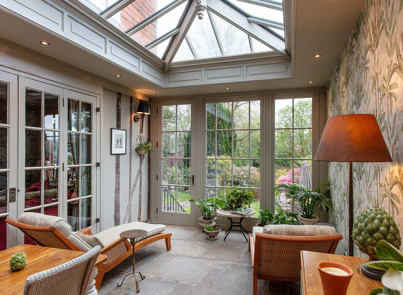 Garden room extension sitting room