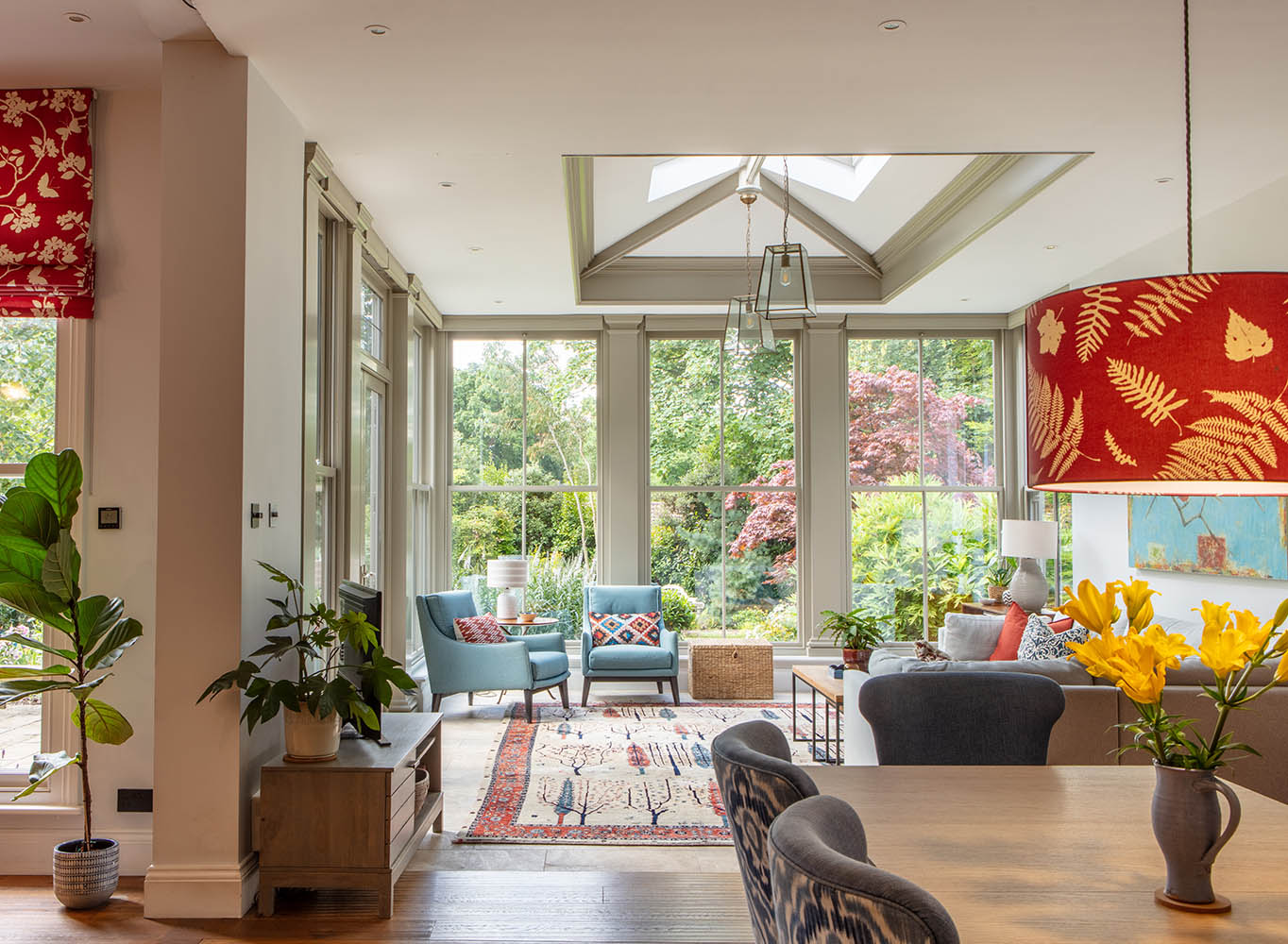 Solid roof garden room extension